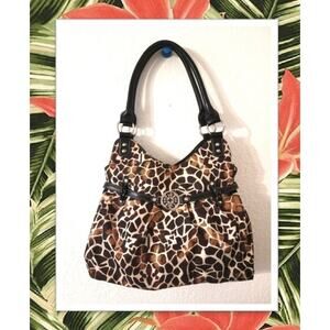 Treviso Animal Print Shoulder Bag Womens Purse